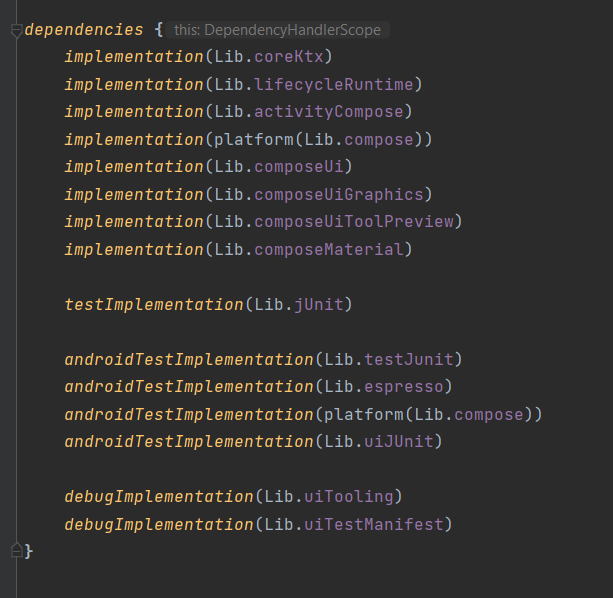 Replace the configuration, libraries, and versions