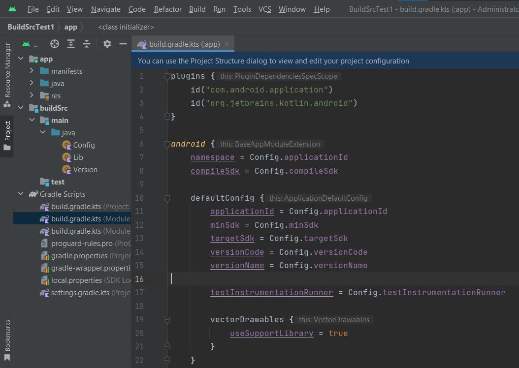 Replace the configuration, libraries, and versions